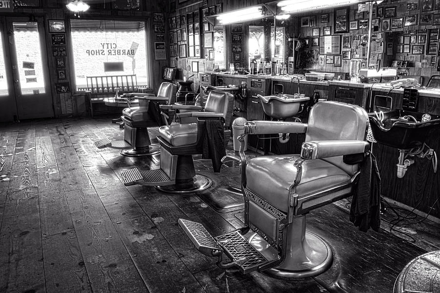 Tony's Barbershop Interior